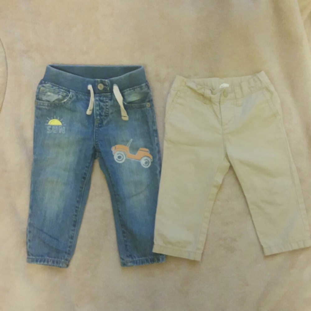 Baby Gap pants gently used,  size 12-18